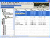 Main application screen - caching an audio CD